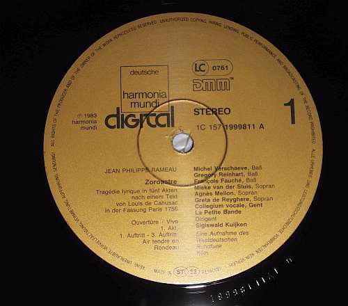 Deutsche Harmonia Mundi 1C 157 1999813 - Jean-Philippe Rameau, L - Image 4