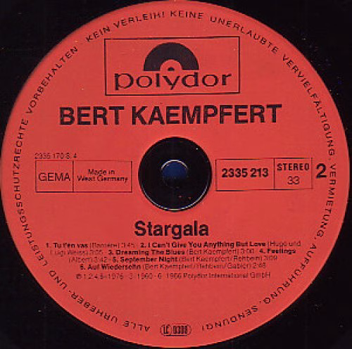 Polydor 2664 453 - Bert Kaempfert - Stargala - Image 7