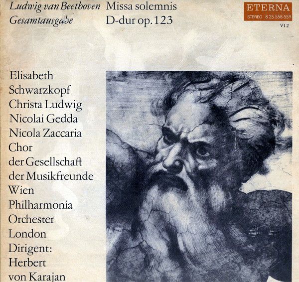 Eterna 8 25 558-559 - Ludwig Van Beethoven - Missa Solemnis D-Du
