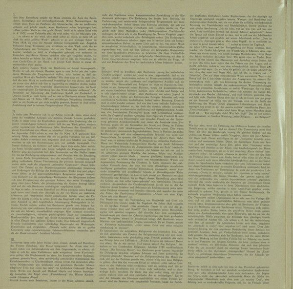 Eterna 8 25 558-559 - Ludwig Van Beethoven - Missa Solemnis D-Du - Image 2