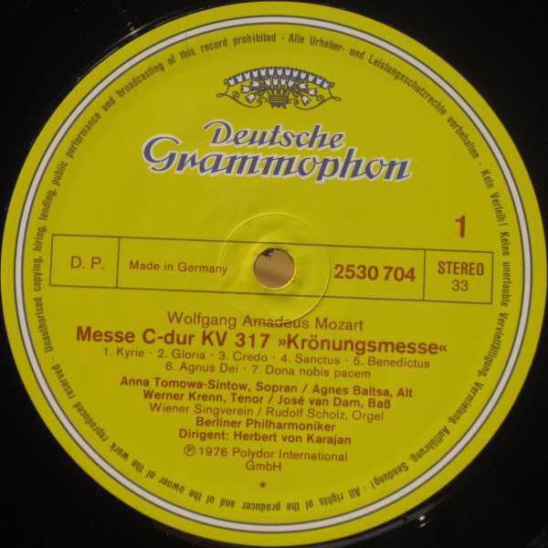 Deutsche Grammophon 2530 704 - Wolfgang Amadeus Mozart, Anton Br - Image 3