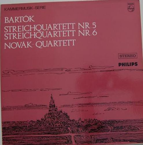 Philips 839 730 LY - Béla Bartók, Novák Quartet - Streichquartet