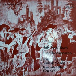 Da Camera Magna SM 92905 - Johann Sebastian Bach - Gambensonaten