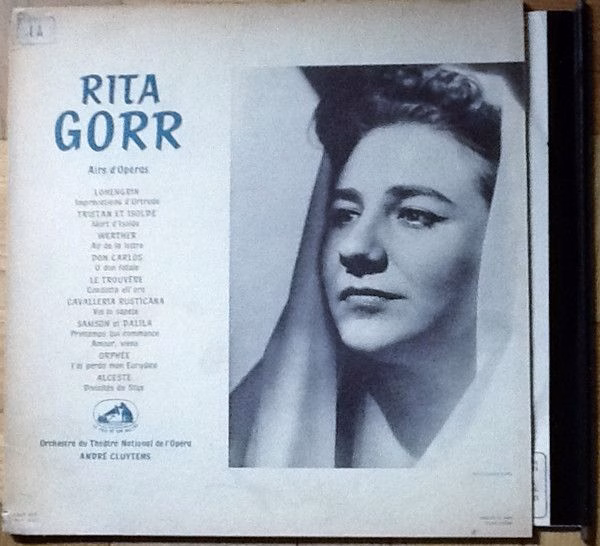 La Voix De Son Maître FALP 615 - Rita Gorr, André Cluytens - Air