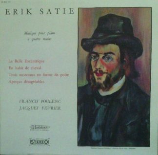 Musidisc 30 RC 717 - Erik Satie, Francis Poulenc, Jacques Févrie