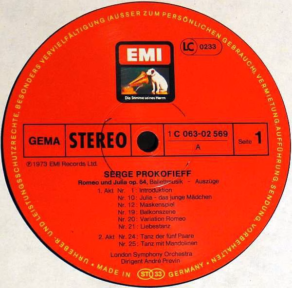 Die Stimme Seines Herrn 1C 063-02 569 - Sergei Prokofiev, André - Image 3