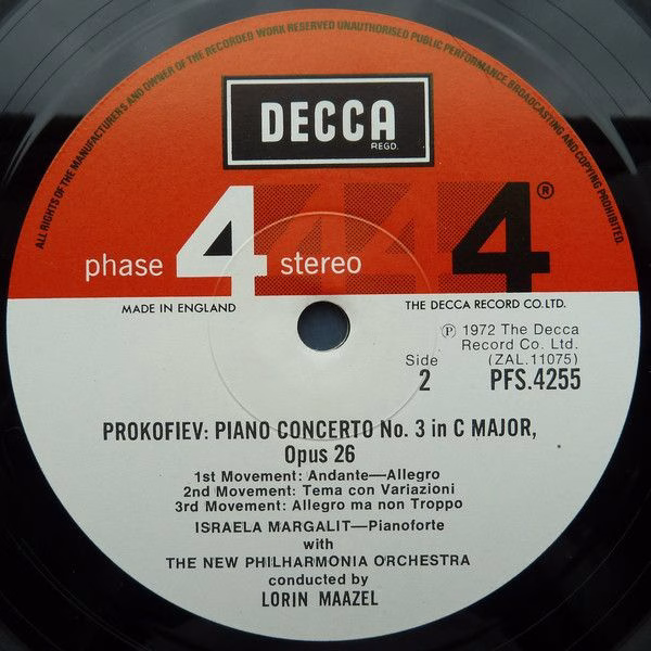 DECCA PFS 4255 - Modest Mussorgsky, Maurice Ravel, Sergei Prokof - Image 4
