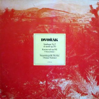 Eterna 8 27 541 - Antonín Dvořák, Staatskapelle Berlin, Otmar Su