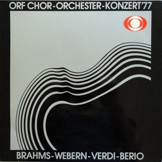 ORF 0120 198 - Johannes Brahms, Anton Webern, Giuseppe Verdi, Lu
