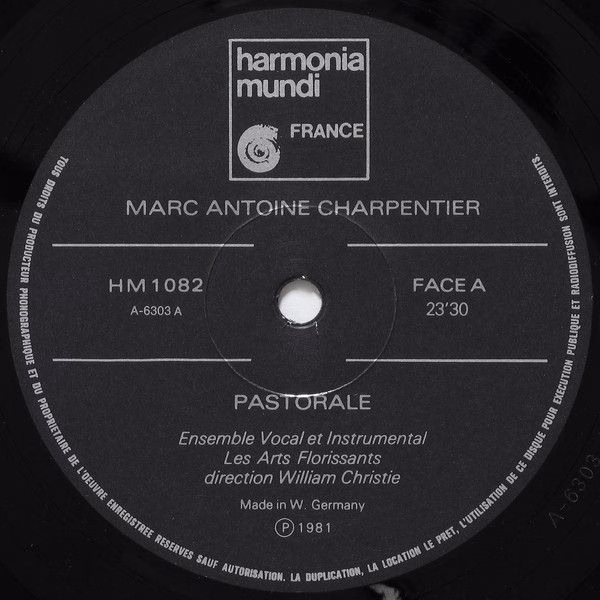 harmonia mundi France HM 1082 - Marc Antoine Charpentier, Les Ar - Image 3