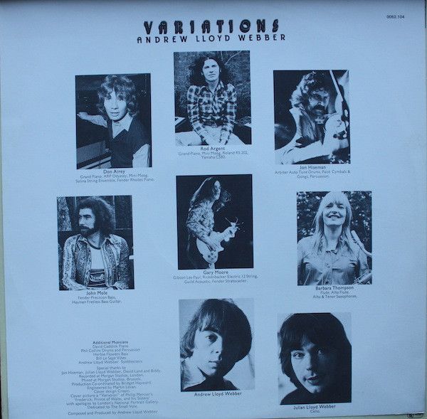 MCA Records 0062.104 - Andrew Lloyd Webber - Variations - Image 8