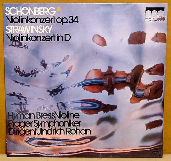 Supraphon 86 153 MK - Arnold Schoenberg, Igor Stravinsky, Hyman