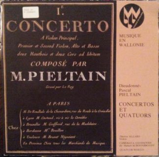 Musique en Wallonie MW 31/32 - Dieudonné-Pascal Pieltain, Thérès