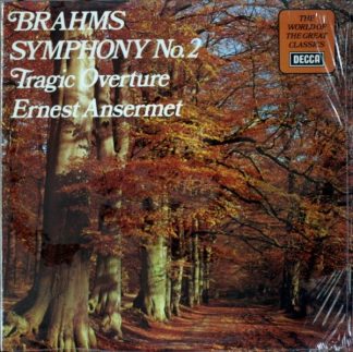 DECCA SPA 379 - Johannes Brahms, Ernest Ansermet - Symphony No.2