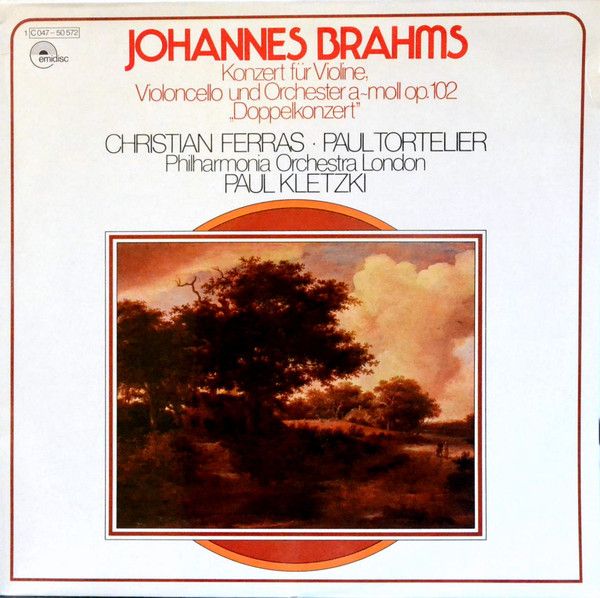 Emidisc (2) 1C 047-50 572 - Johannes Brahms, Christian Ferras, P - Image 2