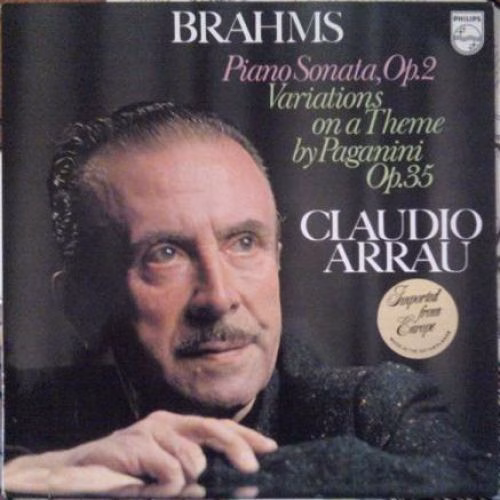 Philips 9500 066 - Johannes Brahms, Claudio Arrau - Piano Sonata - Image 2