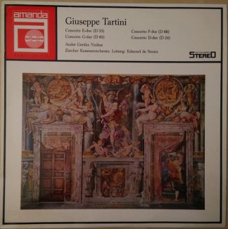 Amadeo AVRS 12006 St - Giuseppe Tartini, André Gertler, Edmond D