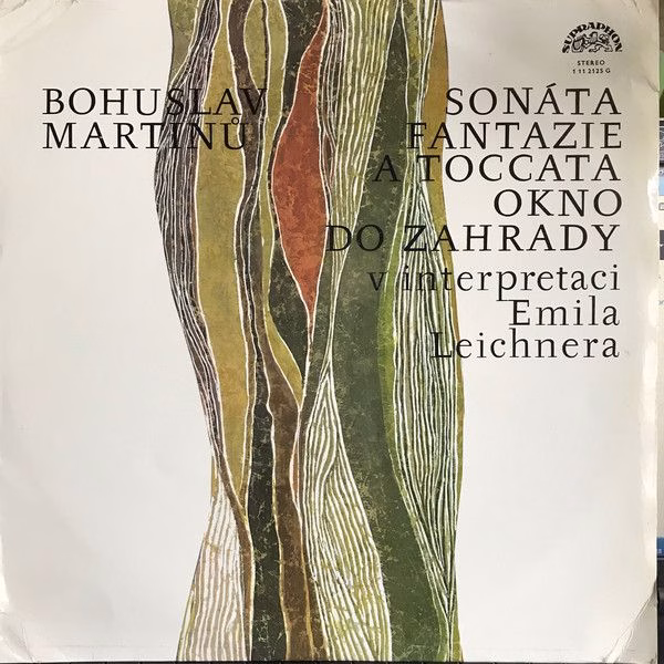 Supraphon 1 11 2125 - Bohuslav Martinů, Emil Leichner - Fantazie