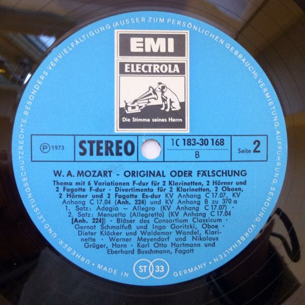 EMI Electrola C 183-30 168/70 - Wolfgang Amadeus Mozart - Origin - Image 5