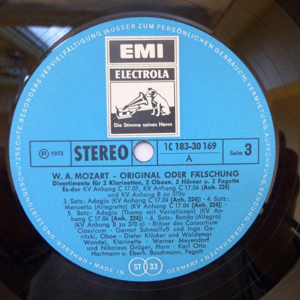 EMI Electrola C 183-30 168/70 - Wolfgang Amadeus Mozart - Origin - Image 6