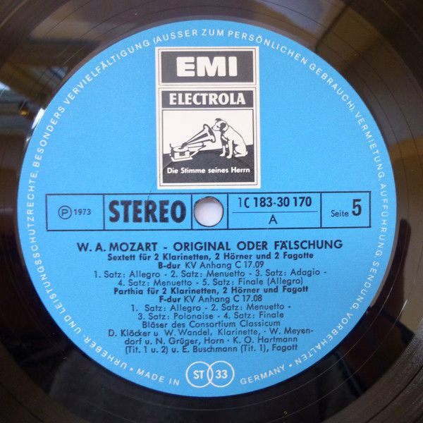 EMI Electrola C 183-30 168/70 - Wolfgang Amadeus Mozart - Origin - Image 8