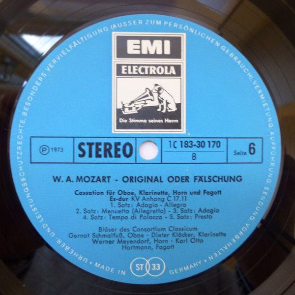 EMI Electrola C 183-30 168/70 - Wolfgang Amadeus Mozart - Origin - Image 9