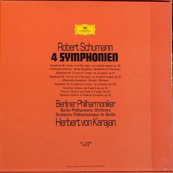 Deutsche Grammophon 2740 129 - Robert Schumann, Herbert von Kara - Image 2