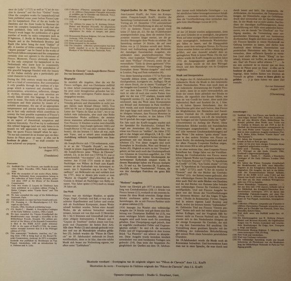 Monumenta Belgicae Musicae MBM 26 - Joseph Hector Fiocco, Jos va - Image 4