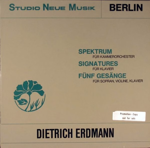 IDS International Disc Service IDS 307 - Dietrich Erdmann, Studi