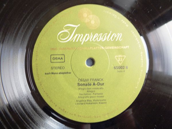 Impression 65002 8 - César Franck, Johannes Brahms, Angelica May - Image 3