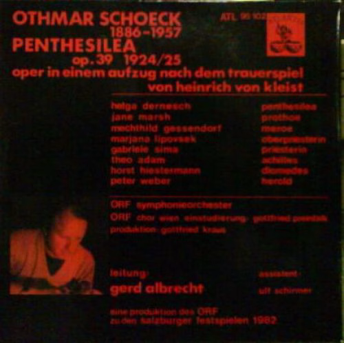 Atlantis (4) ATL 95 102 - Othmar Schoeck - Penthesilea - Image 2