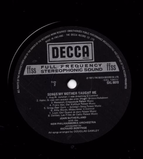 DECCA SXL 6619 - Joan Sutherland, Richard Bonynge, New Philharmo - Image 4