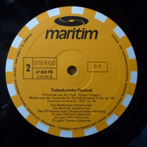 Maritim 47 042 FK - Pyotr Ilyich Tchaikovsky - Tschaikowsky Fest - Image 4