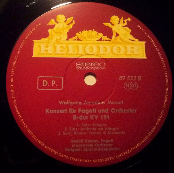 HELIODOR 89 522 - Wolfgang Amadeus Mozart - Konzert Für Flöte Un - Image 4