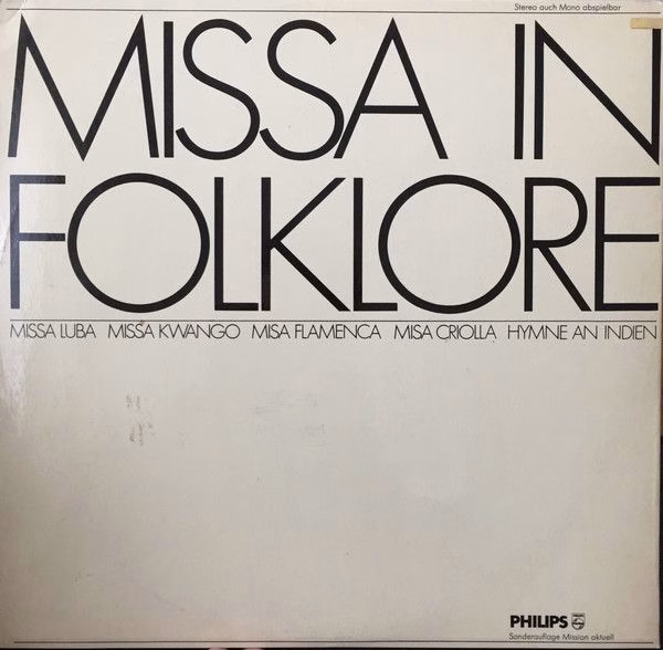 Philips 6475 001 - Various - Missa In Folklore - Image 2
