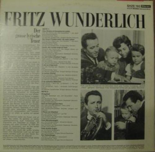 HÖR ZU SHZE 193 - Fritz Wunderlich - Der Grosse Lyrische Tenor, - Image 2