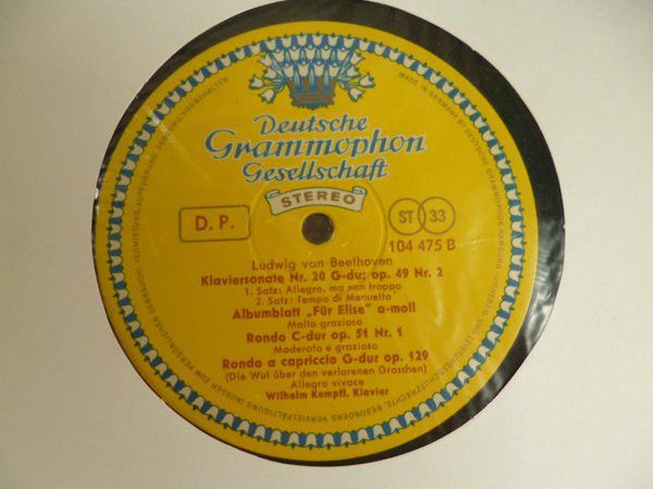 Deutsche Grammophon 104 475 - Ludwig van Beethoven, Georg Friedr - Image 4