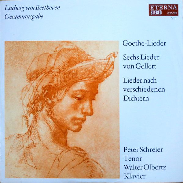 Eterna 8 25 981 - Ludwig van Beethoven, Peter Schreier, Walter O