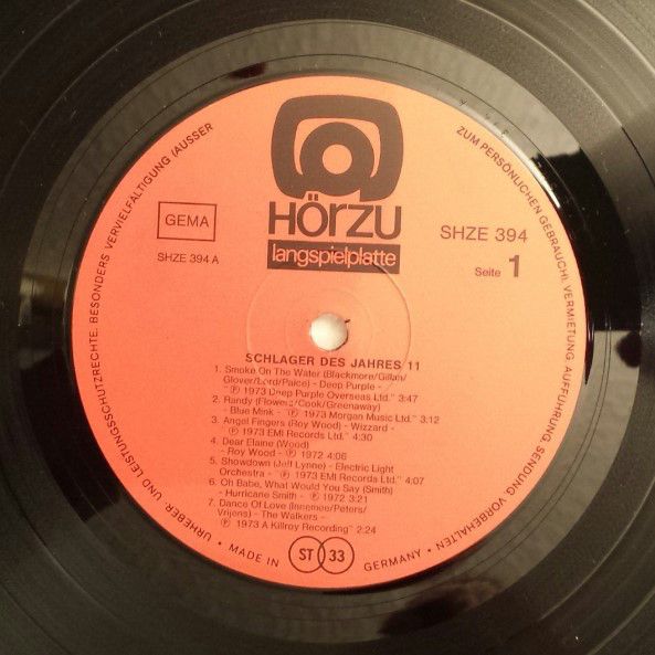 HÖR ZU SHZE 394 - Various - Schlager Des Jahres 11 International - Image 3