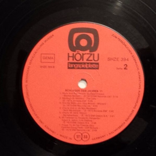 HÖR ZU SHZE 394 - Various - Schlager Des Jahres 11 International - Image 4