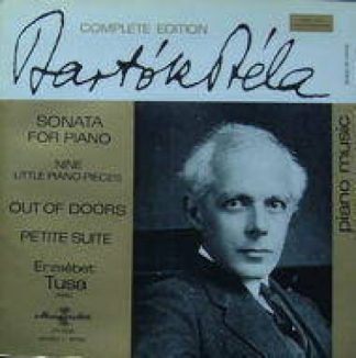Hungaroton SLPX 11338 - Béla Bartók, Tusa Erzsébet - Sonata For
