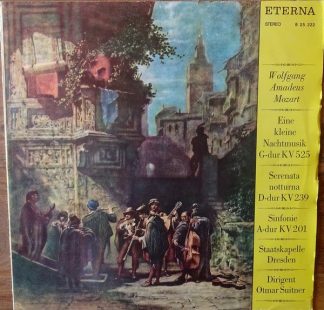 Eterna 8 25 222 - Wolfgang Amadeus Mozart, Staatskapelle Dresden