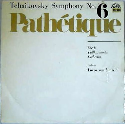 Supraphon 1 10 0485 - Pyotr Ilyich Tchaikovsky, The Czech Philha