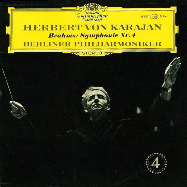 Deutsche Grammophon 138 927 SLPM - Johannes Brahms, Herbert von