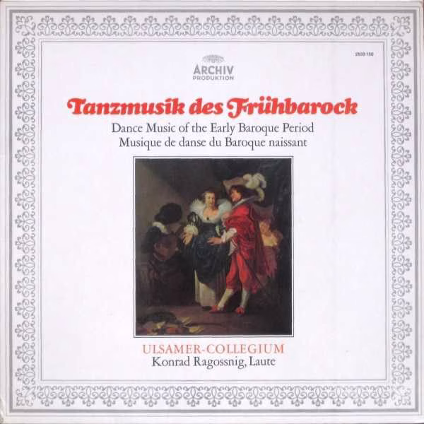 Archiv Produktion 2533 150 - Ulsamer Collegium, Konrad Ragossnig