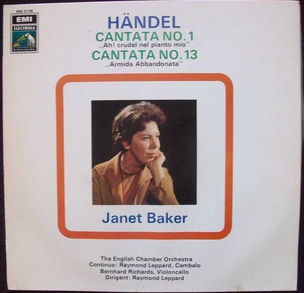 EMI Electrola SME 91 760 - Georg Friedrich Händel, Janet Baker,