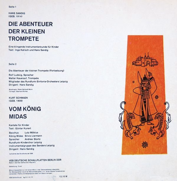 Eterna 8 27 025 - Hans Sandig, Kurt Schwaen - Die Abenteuer Der - Image 2