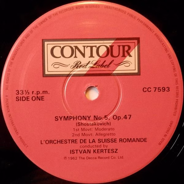 Contour Red Label CC 7593 - Dmitri Shostakovich, L'Orchestre De - Image 3
