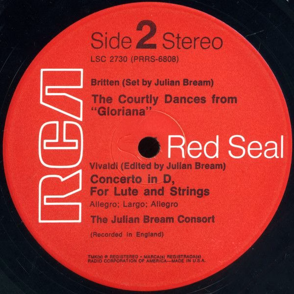 RCA Red Seal LSC 2730 - Julian Bream - Concierto De Aranjuez For - Image 4