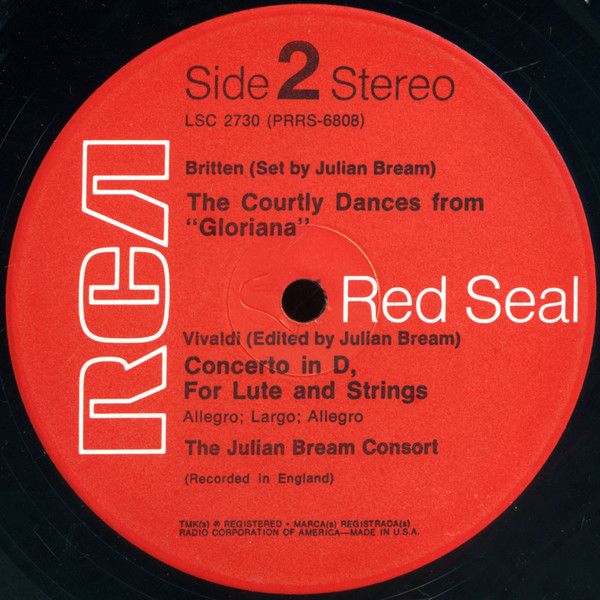 RCA Red Seal LSC 2730 - Julian Bream - Concierto De Aranjuez For - Image 4
